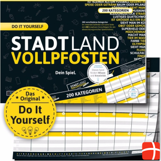 Мыслящие гиганты Stadt Land Vollpfosten - Do It Yourself Edition - Ваша игра