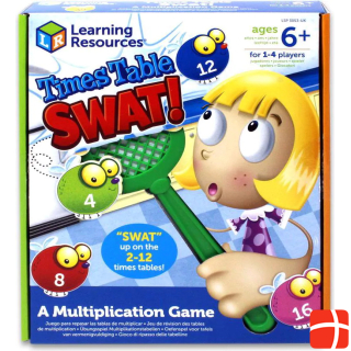 Learning Resources Multiplication tables fly swatter game