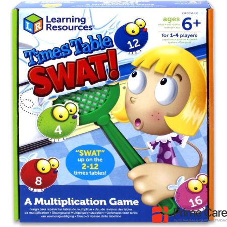 Learning Resources Multiplication tables fly swatter game