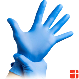 Xqisit XL Nitrile Gloves (50 pairs) ARK blue