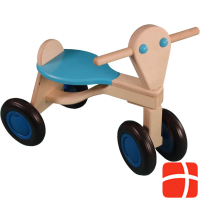 Van Dijk Toys Wooden wheel light blue birch