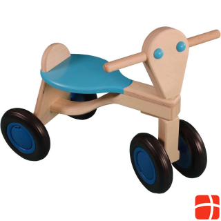 Van Dijk Toys Wooden wheel light blue birch