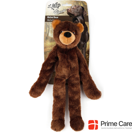 All for Paws AFP Dog Toy Woodland Classic Michel Bear