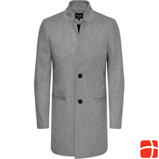 Only & Sons Wool blend fiber trench coat