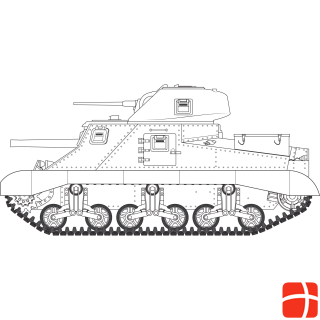 Airfix Kit tank M3 Lee / Grant 1:35
