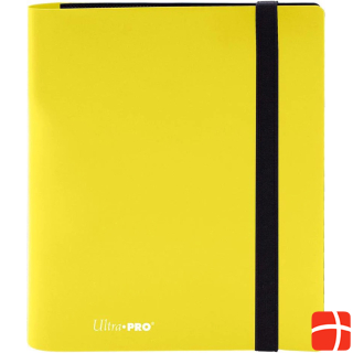 Ultra Pro Card Album Pro Binder Eclipse 4-Pocket Yellow