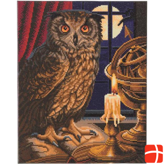 Craft Buddy The Astrologer Owl, 40x50cm Crystal Art Kit