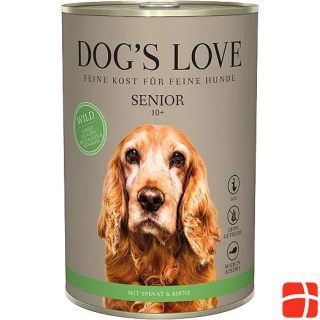 Dog's love Senior 10+ Light Venison, Spinach & Pear