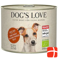 Dog's love BIO Rind, Reis, Apfel & Zucchini