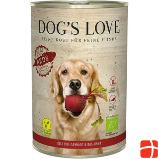 Dog's love Organic Red Vegan