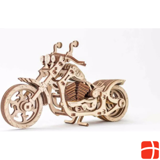 Eco Wood Art Motorcycle Cruiser