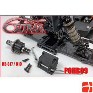 6MIK OPTIMA diff box for HB Racing 817 / 819 (fast opening)