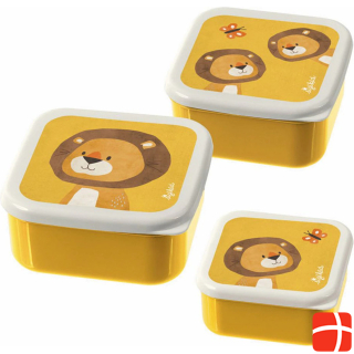 Sigikid Snack boxes set of 3 lion Little Forest Friends