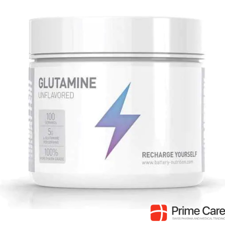 Battery Nutrition Battery Glutamine Unflavored