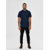Selected Homme Organic cotton pique polo shirt