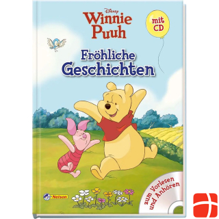  Disney Winnie the Pooh: Happy Stories with CD
