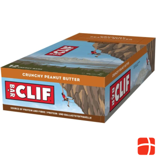 Clif Bar Crunchy Peanut Butter Riegel Box