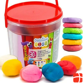 Creative kids Plasticine bucket 30 pcs.