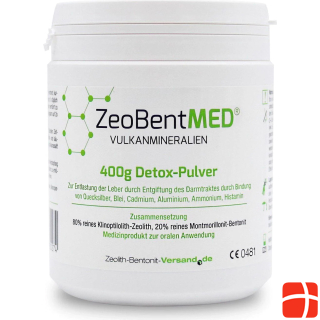 ZeoBent MED Detox Pulver 400 g