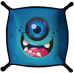 Immersion Dice plate Happy Cyclope Blue Monster