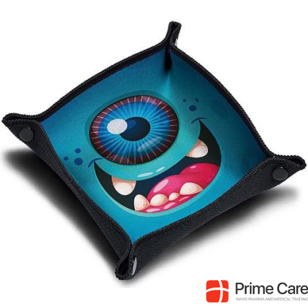 Immersion Dice plate Happy Cyclope Blue Monster