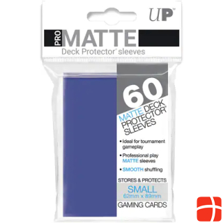 Ultra Pro Blue PRO Matte Deck Protector Small