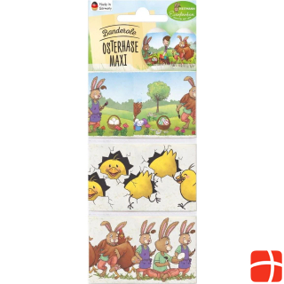 Brauns Heitmann Banderole Easter Bunny Maxi Multicoloured, 12 pieces