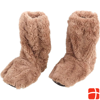 Infactory Warmable fleece boots with linseed filling