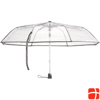 Carlo Milano Стабильный автоматический карманный зонт с прозрачной крышей