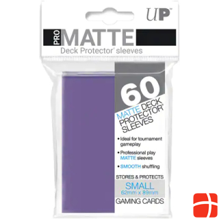 Ultra Pro Purple PRO Matte Deck Protector Small