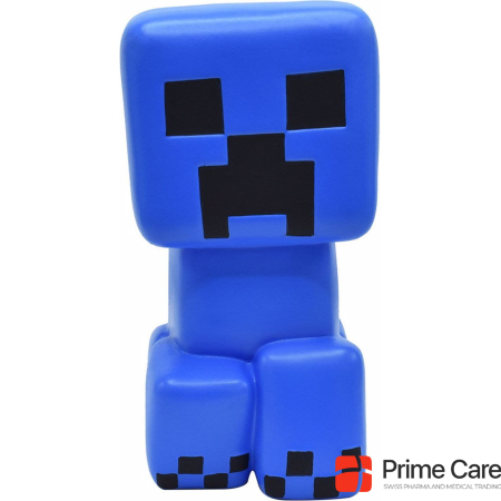 Just Toys Minecraft Squishme Blue Creeper