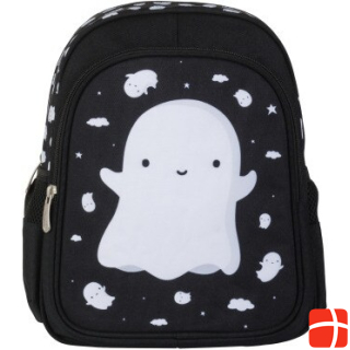 A Little Lovely Company Backpack Ghost BPGHBL28 black 27x32x15m