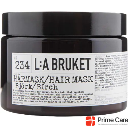 L:A Bruket No.234 Hair Mask Birch - маска для волос с экстрактом березы и маслом брокколи