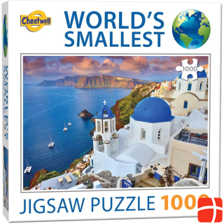 Cheatwell Games Santorini - Самая маленькая головоломка из 1000 деталей