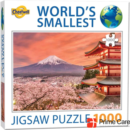 Cheatwell Games Fuji - The smallest 1000 piece puzzle