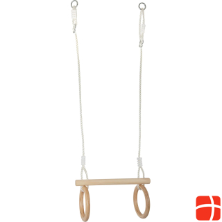 Small foot Trapeze with gymnastic rings