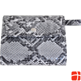 Carry & Co. Mask Case in Veggy Leather Gray Snake