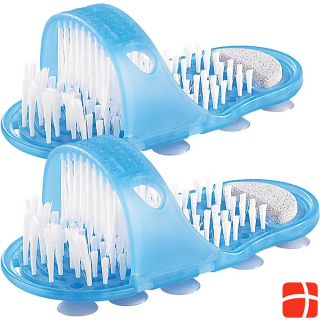 Newgen medicals Set of 2 Non-Slip Shower Foot Brushes