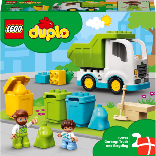 LEGO Müllabfuhr und Wertstoffhof