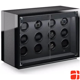 Chronovision Watchwinder Ambiance XII - Carbon / Black High Gloss