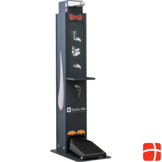 Quick Aid Disinfection column TOWER KIDS with foot pedal