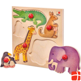 Selecta Spielzeug Puzzle Zoo