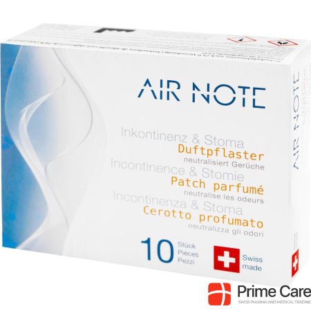 Air Note Incontinence & Stoma Scented Plaster 10 pieces