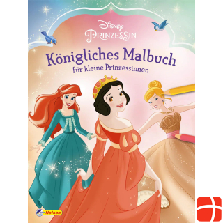  Disney Princess: Royal coloring book for little princesses