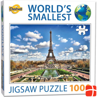 Cheatwell Games Eiffel Tower - Самый маленький пазл из 1000 деталей