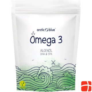 Масло водорослей Arctic Blue Omega 3 с капсулами DHA и EPA