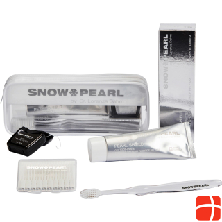 Snow Pearl Travel Kit SHIELD mit Gel Zahnpasta weiss