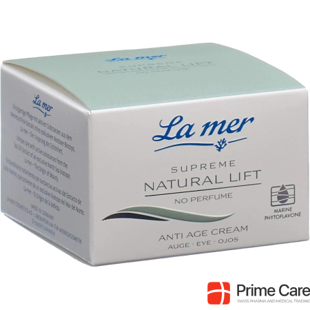 La Mer Supreme Natural Lift Anti Age Cream Auge ohne Parfum