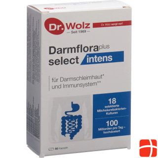 доктор Wolz Darmflora plus select интенсивная капсула