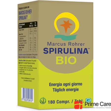 Marcus Rohrer Spirulina Spirulina Tablet Organic